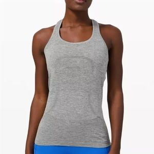 LULULEMON GREY SWIFTLY TANK
